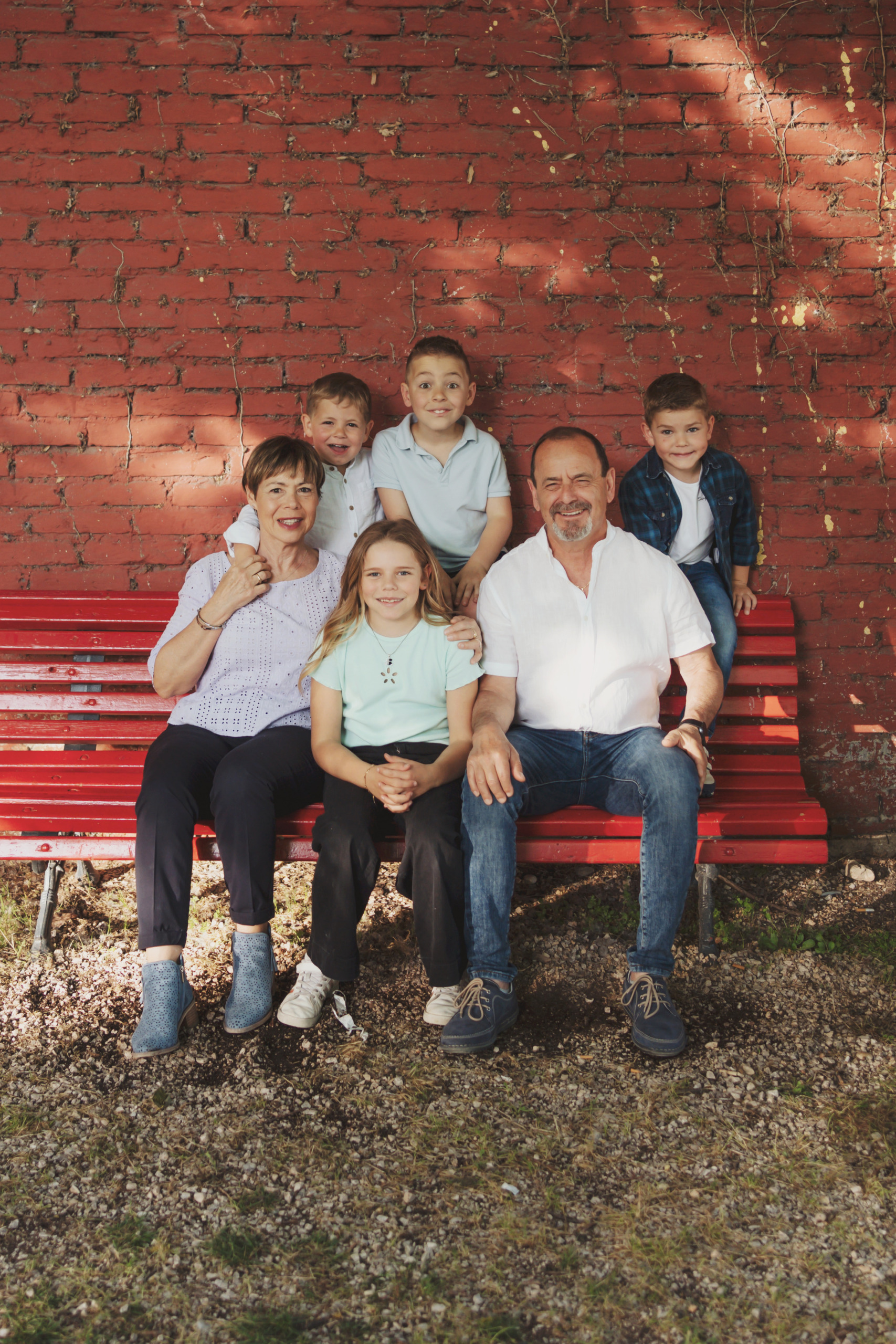 Servizio fotografico nonni e nipoti